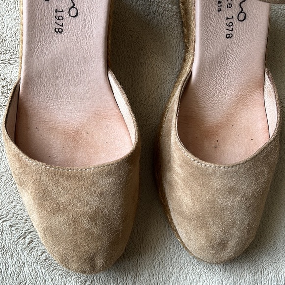 Gaimo Suede Wedge Espadrilles - Picture 4 of 15